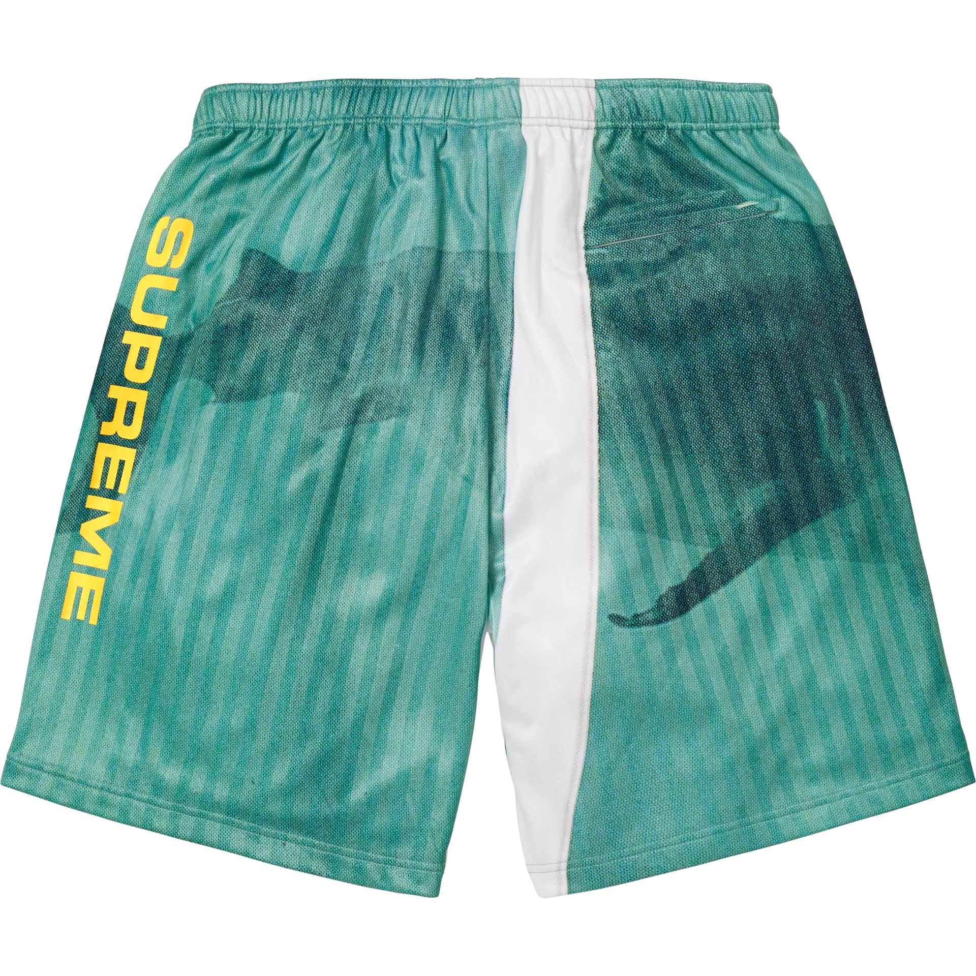 DAMIEN HIRST SOCCER SHORT WHITE