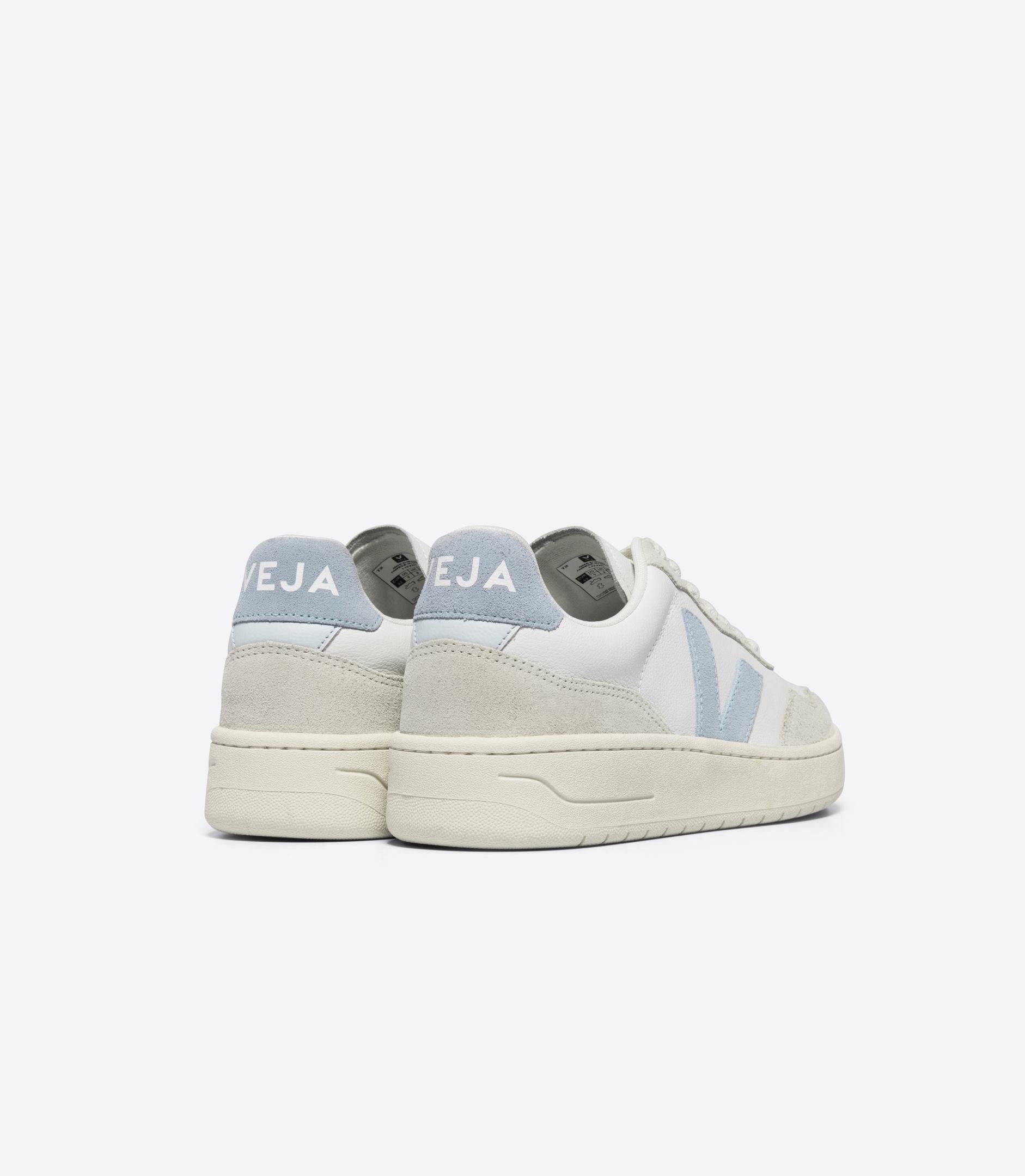 Zapatillas Veja V-90 Leather Extra White Steel