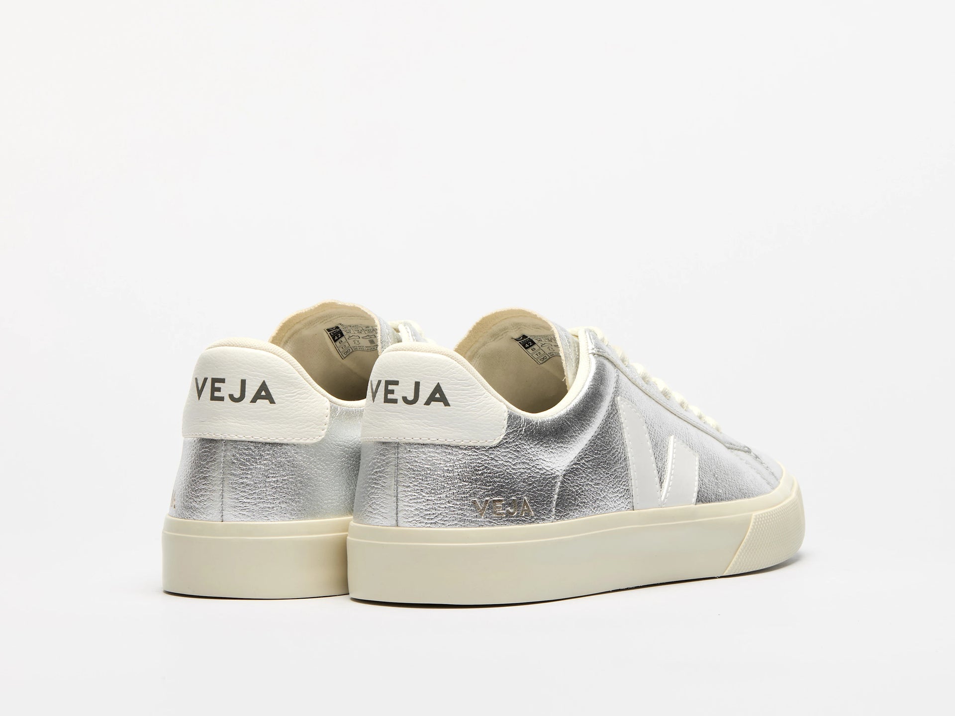 CAMPO LEATHER SILVER WHITE