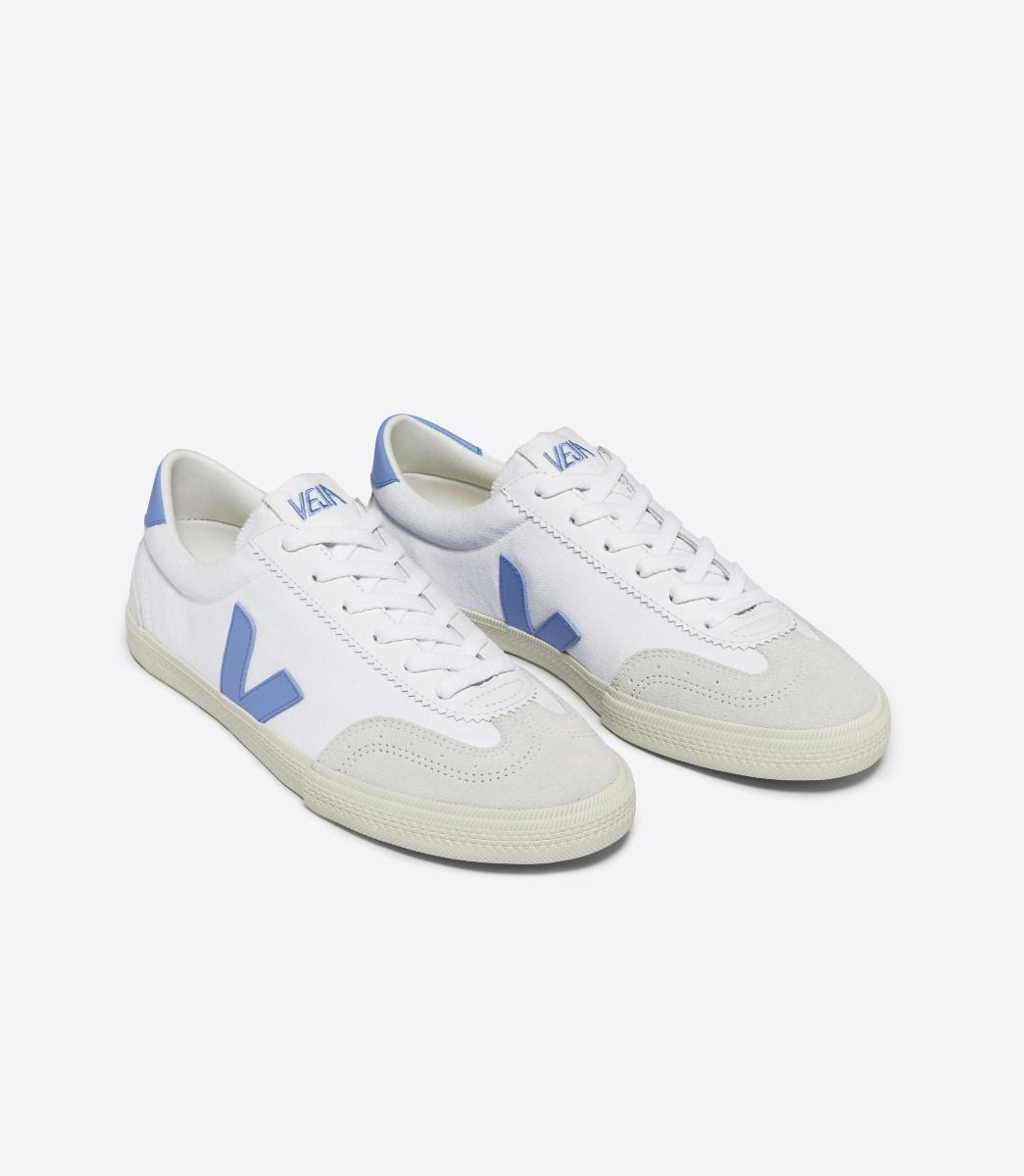 Zapatillas Veja Volley Canvas White Aqua