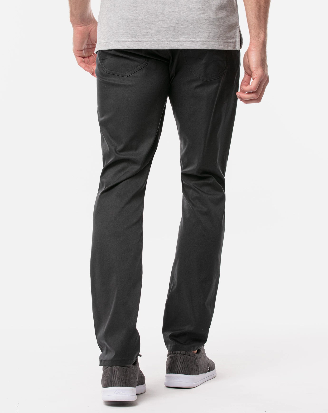 Open To Close Pants Black