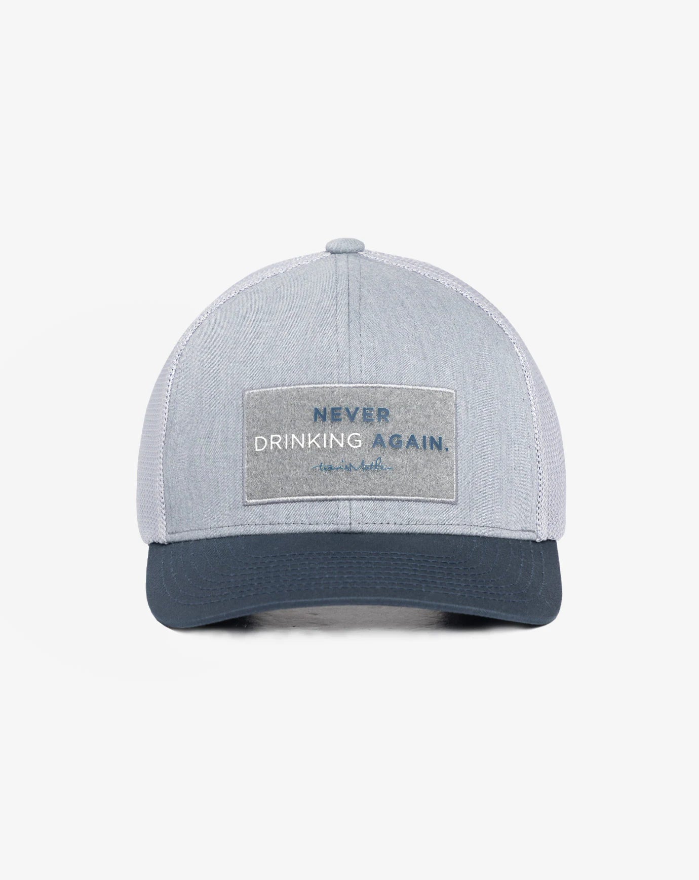 Barfly Snapback Hat Heather Grey
