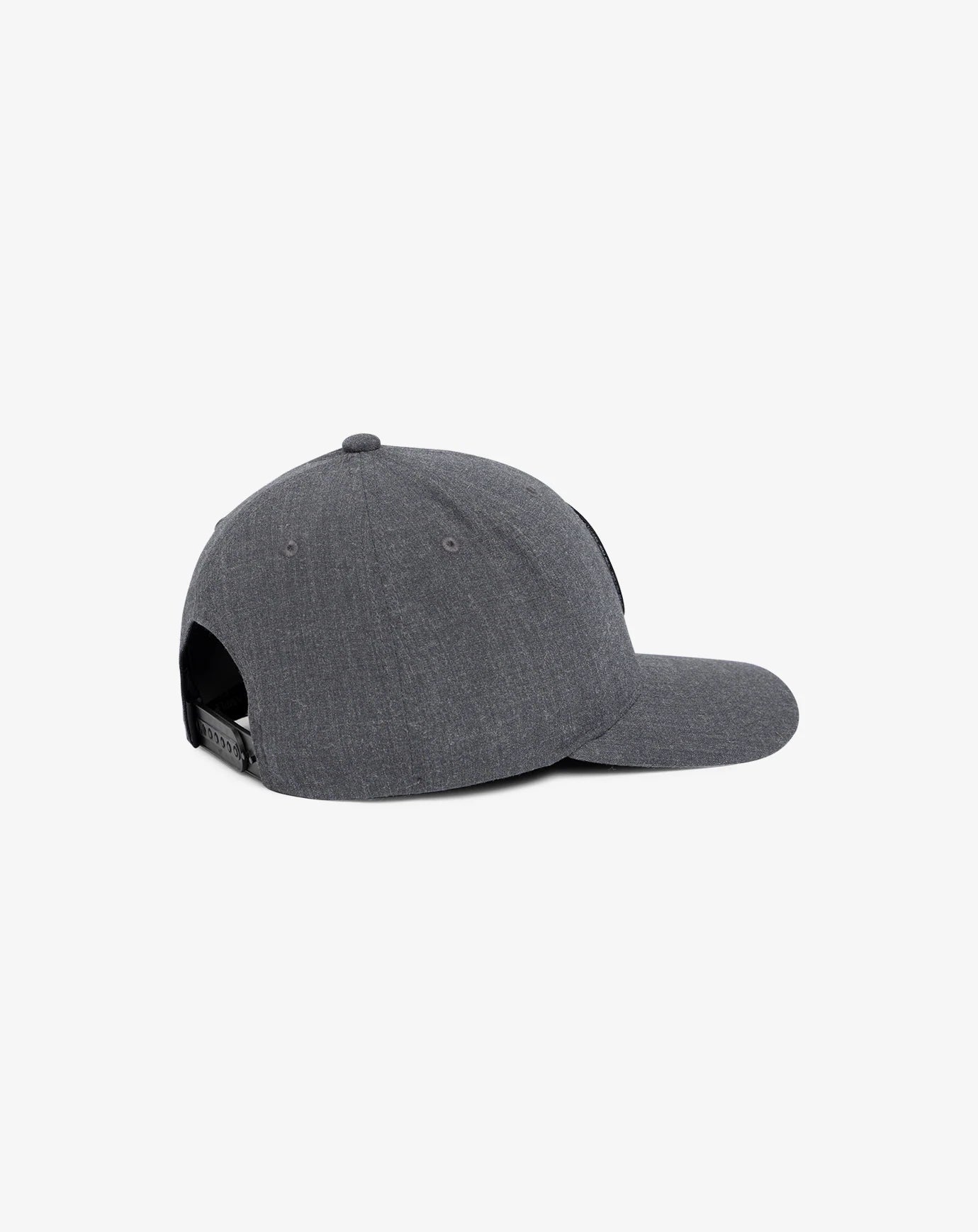Free Roll Snapback Hat Heather Grey Pinstripe