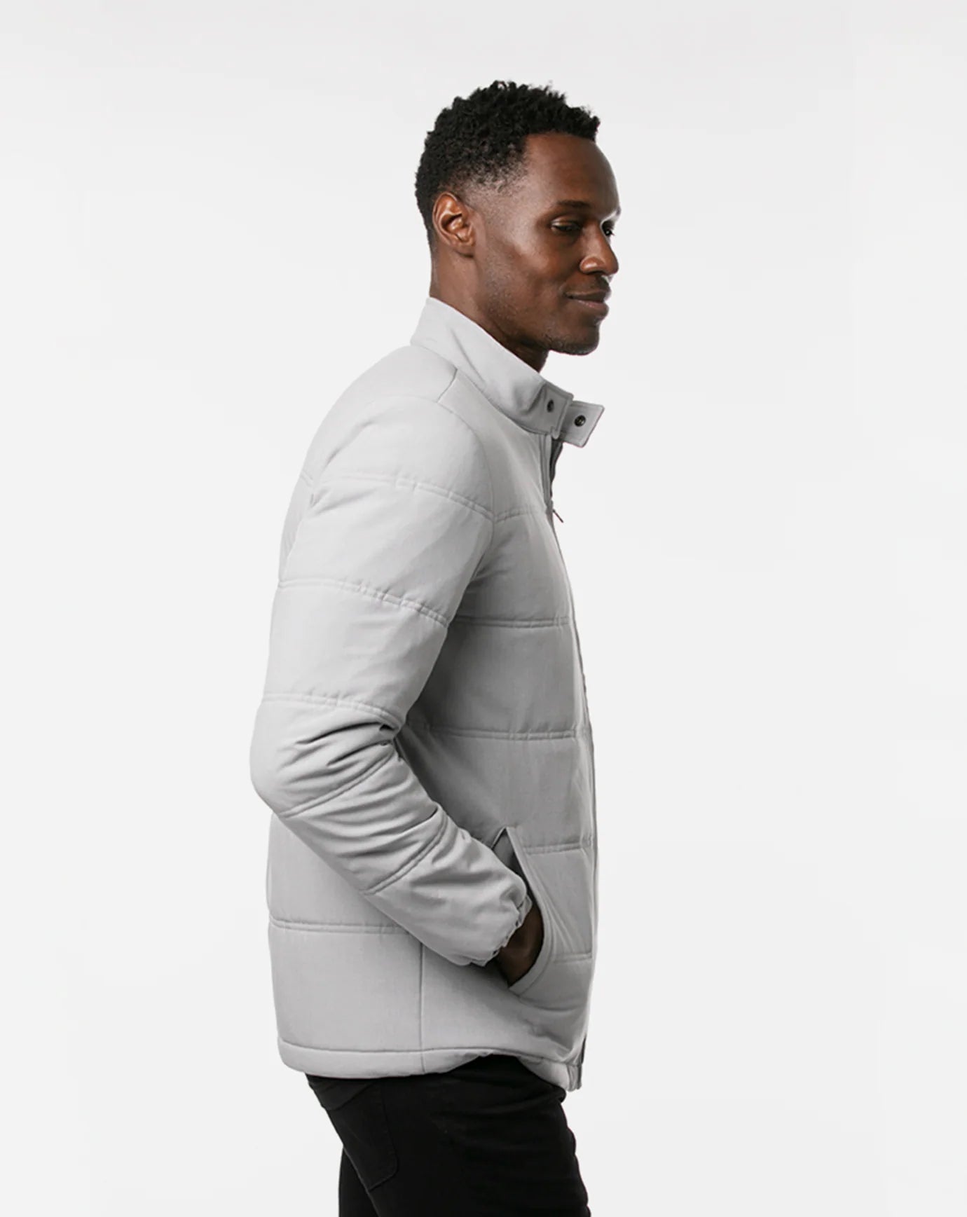 Interlude Puffer Jacket Heather Sleet