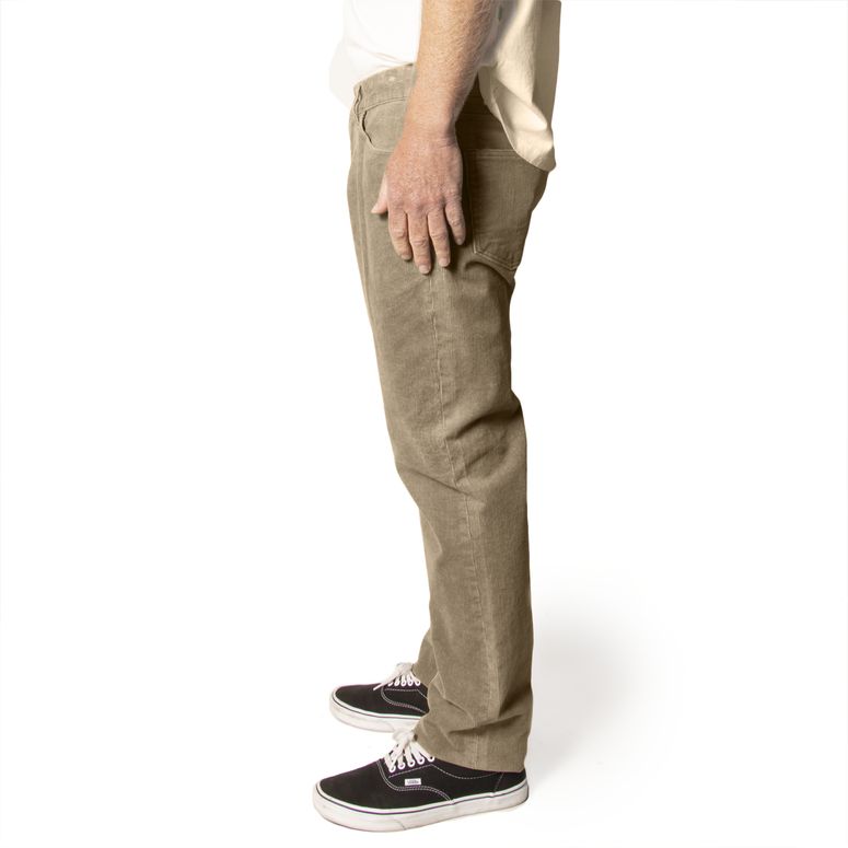 Border Corduroy 5 PKT Pant Light Kaki