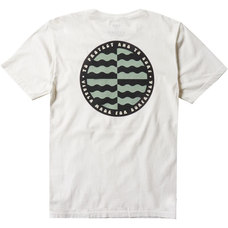 Surfrider Cycle Of Unity Upcycled Tee Bone