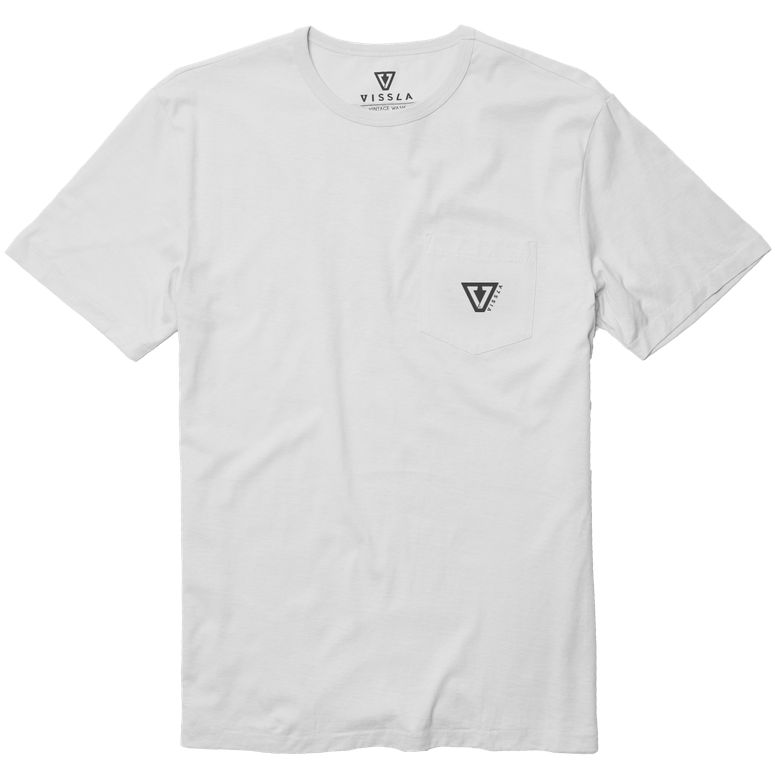 Established Organic Pocket Tee White
