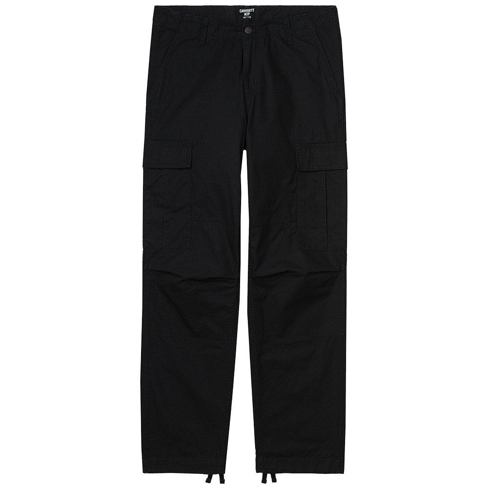 Regular Cargo Pant Black Rinsed