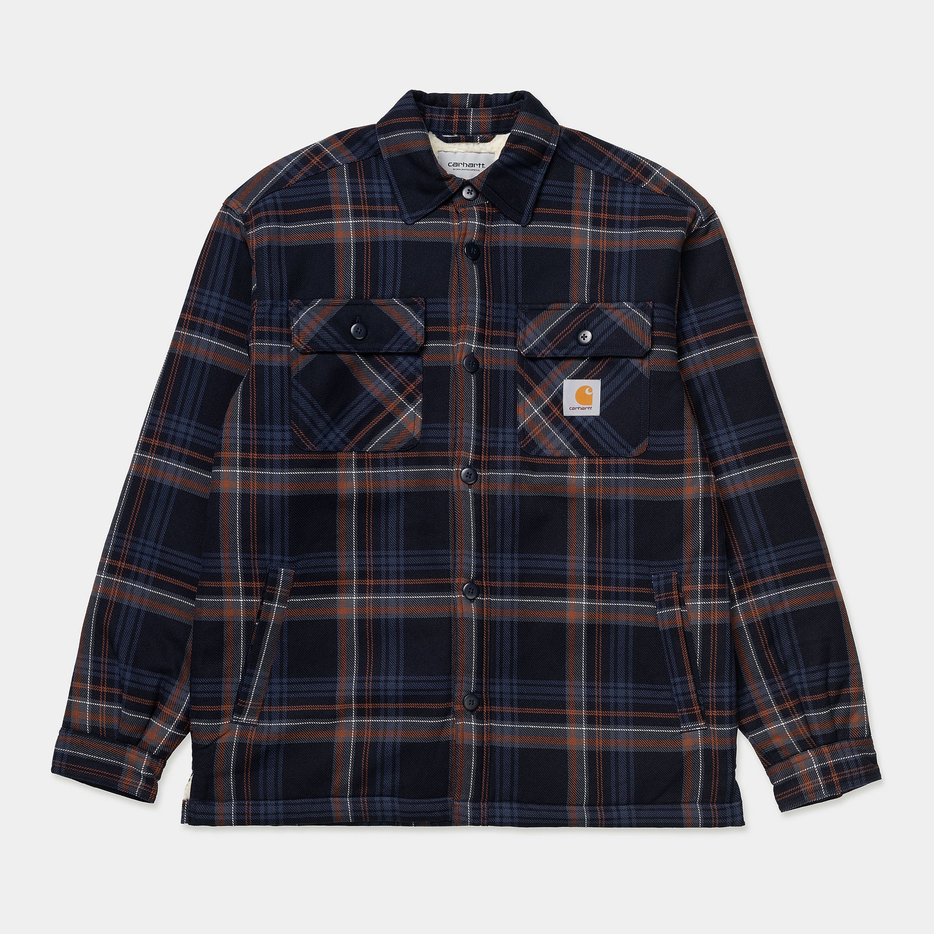 Aiden Shirt Jac Aiden Check, Dark Navy