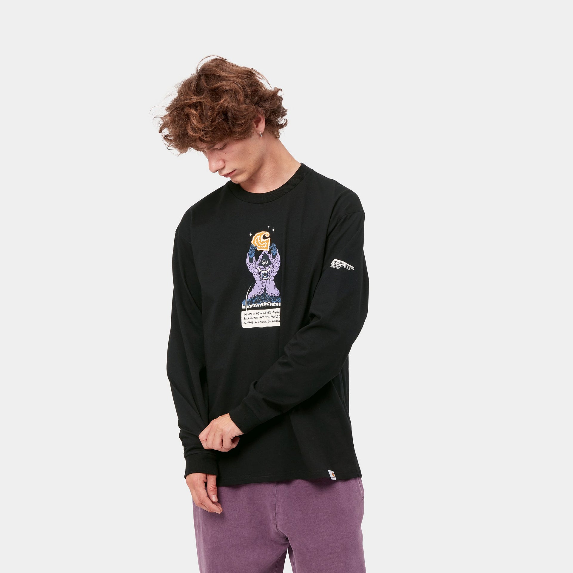 L/S KOGANCULT Level T-Shirt Black