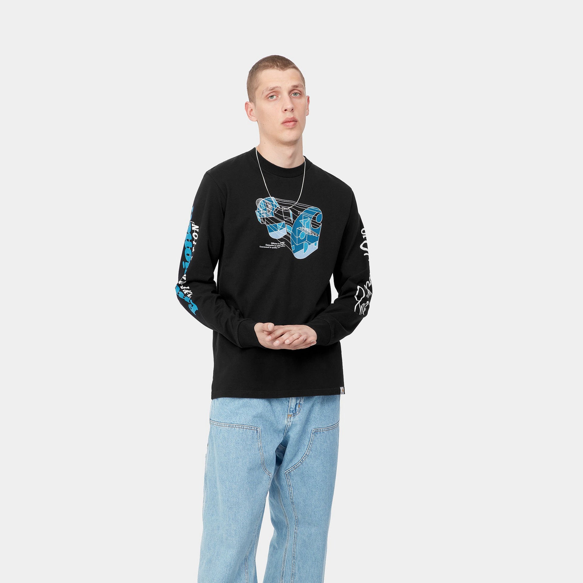 L/S Living T-Shirt Black
