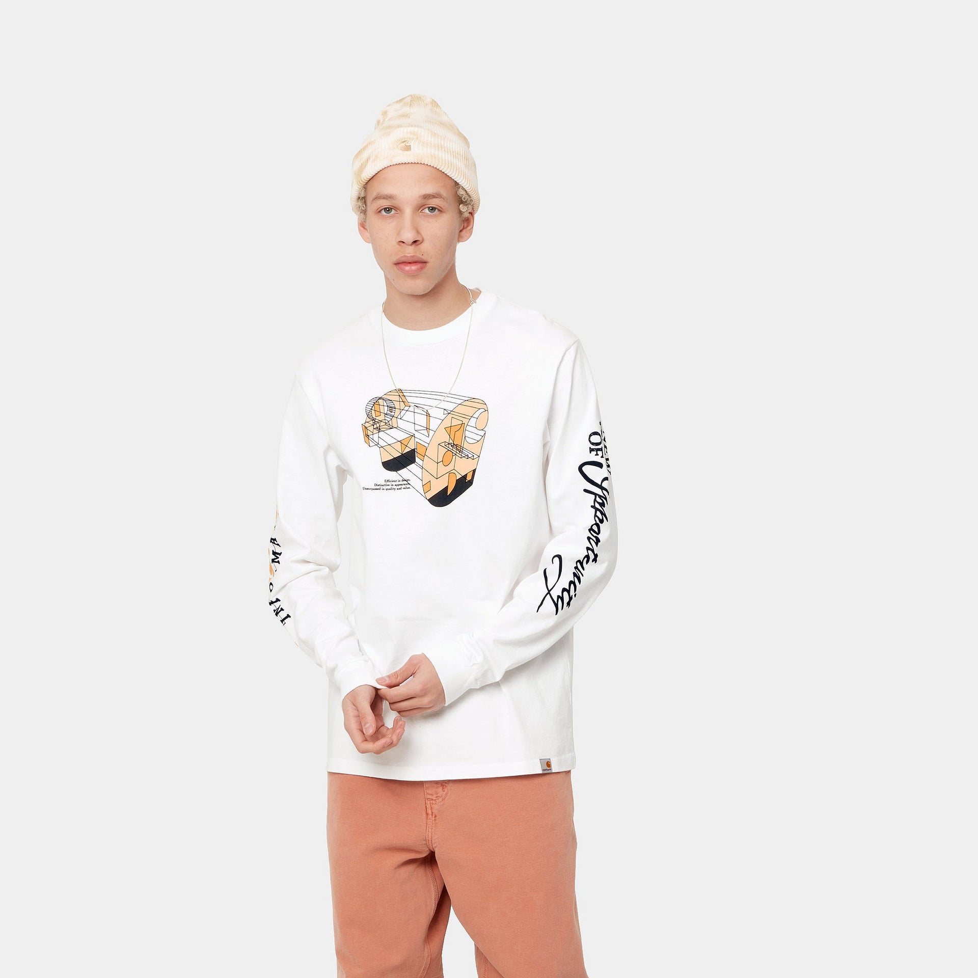 L/S Living T-Shirt White