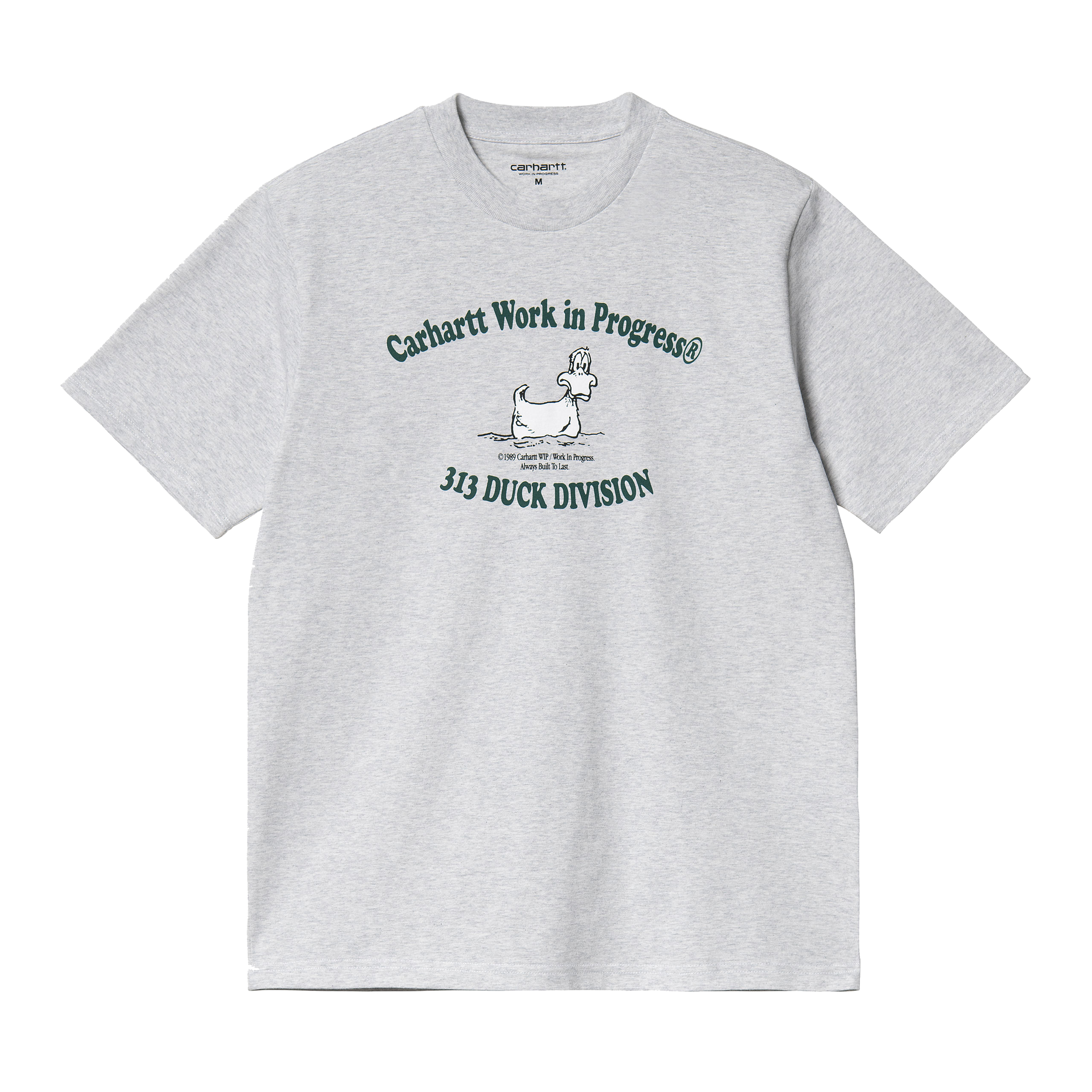 S/S 313 Duckdivision T-Shirt Ash Heather