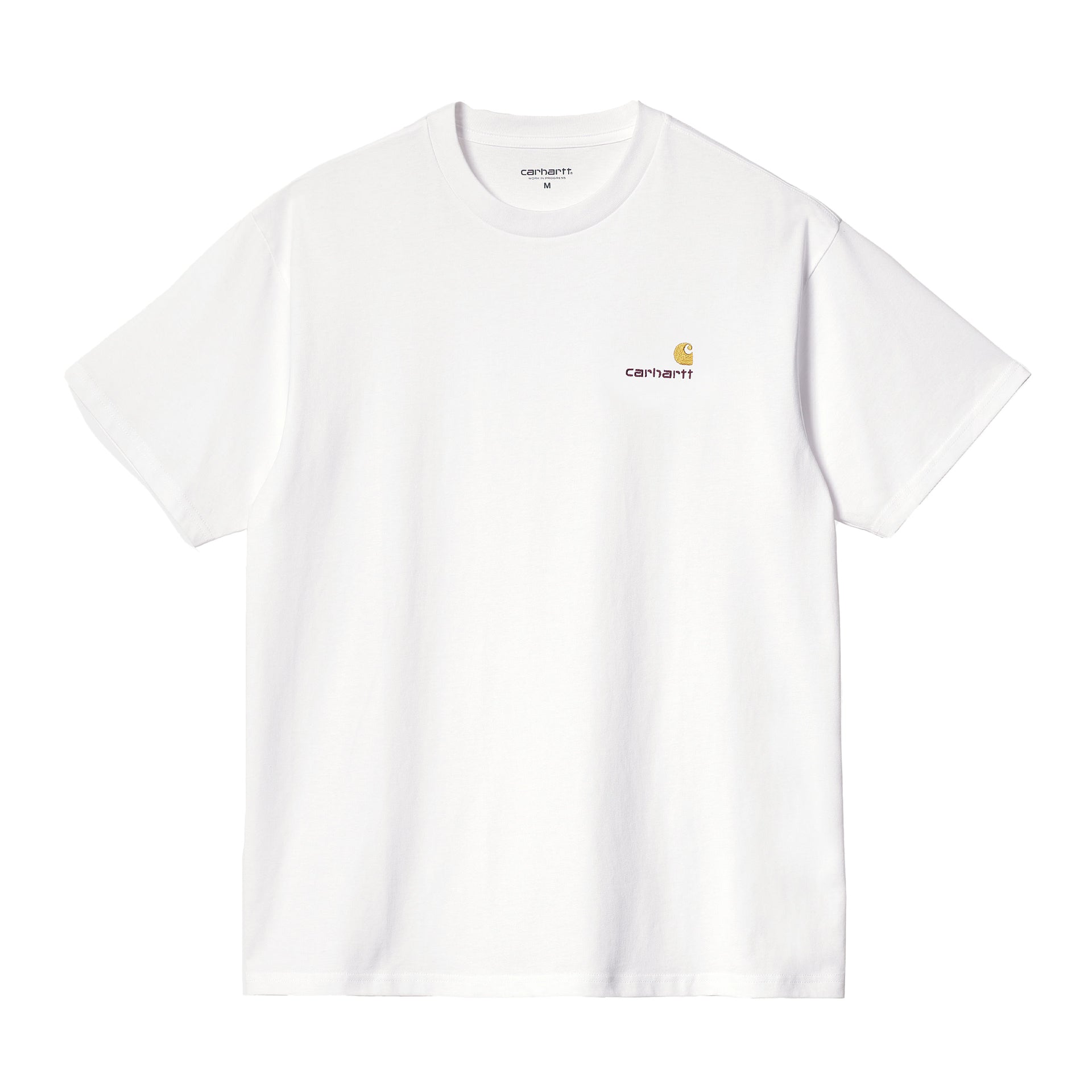 S/S American Script T-Shirt White