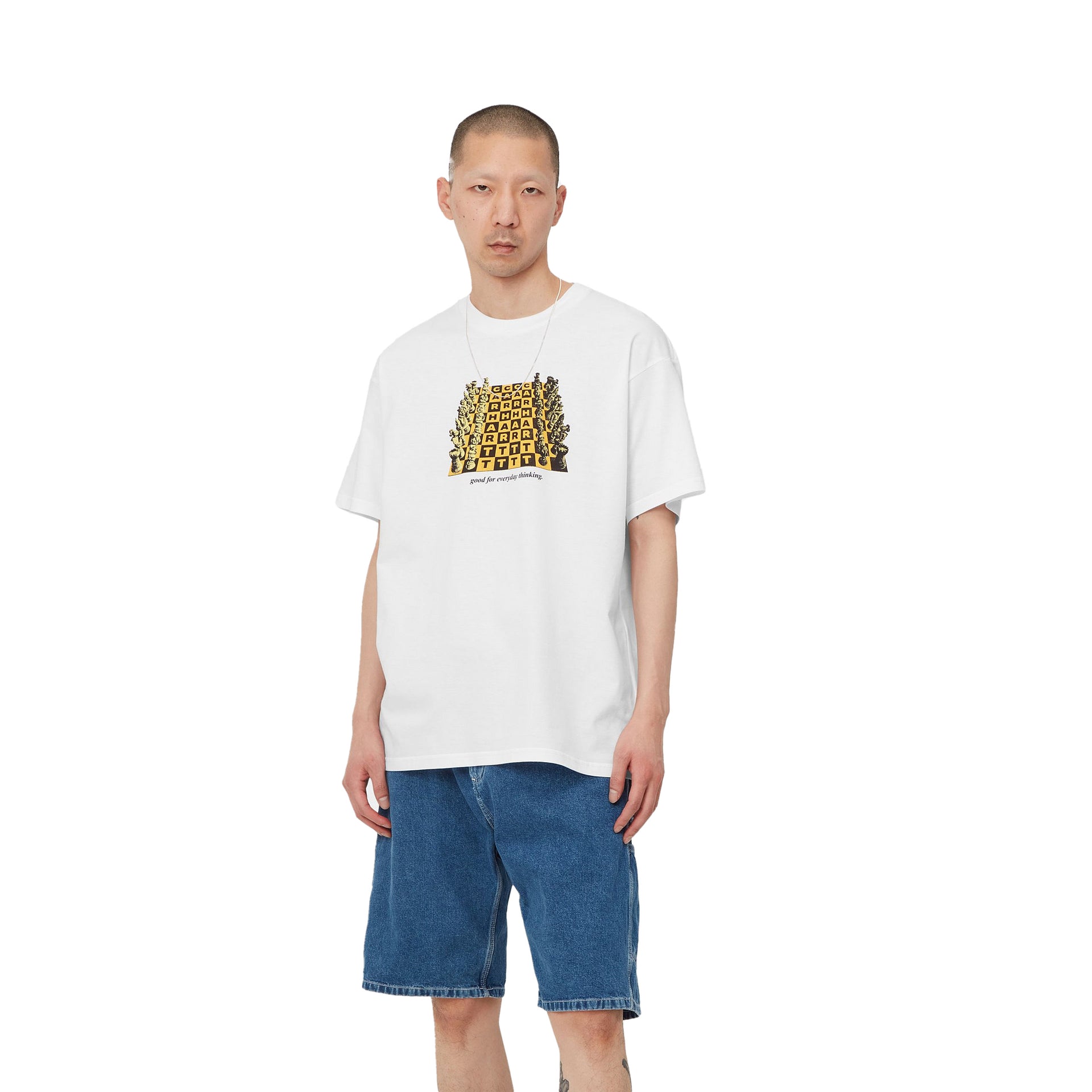 Carhartt S/S Chessboard T-Shirt White