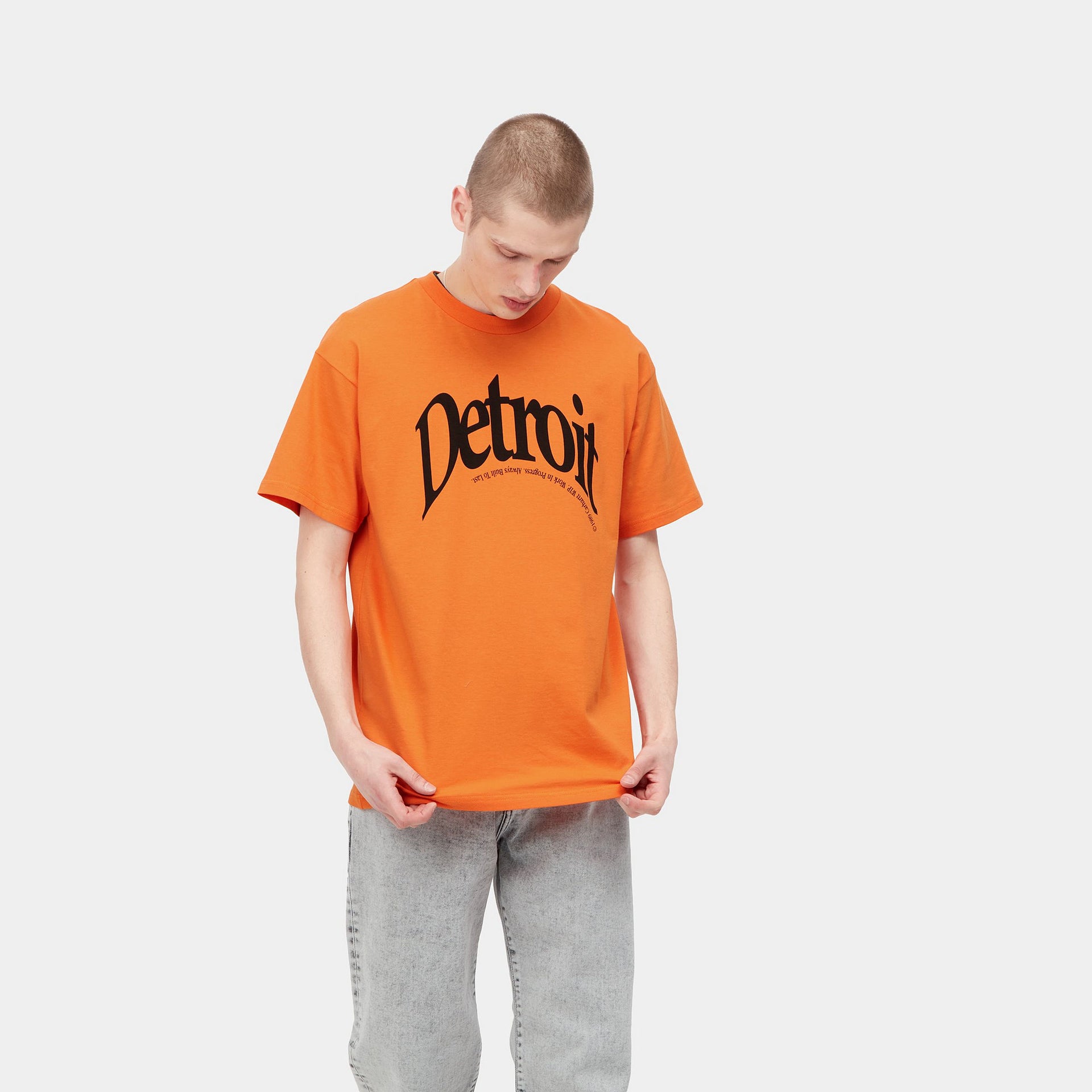 S/S Detroit Arch T-Shirt Hokkaido / Black