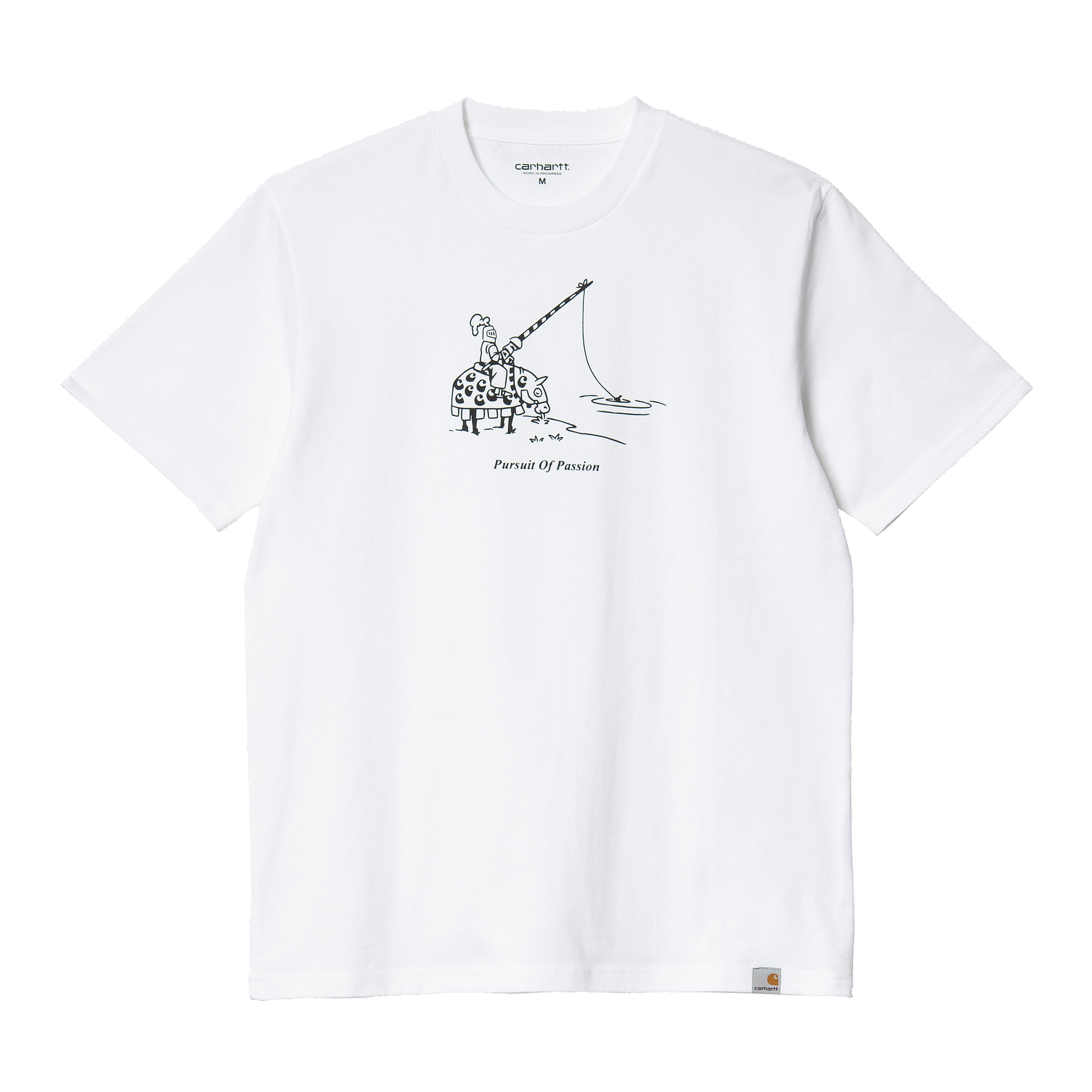 S/S Jousting T-Shirt White / Black
