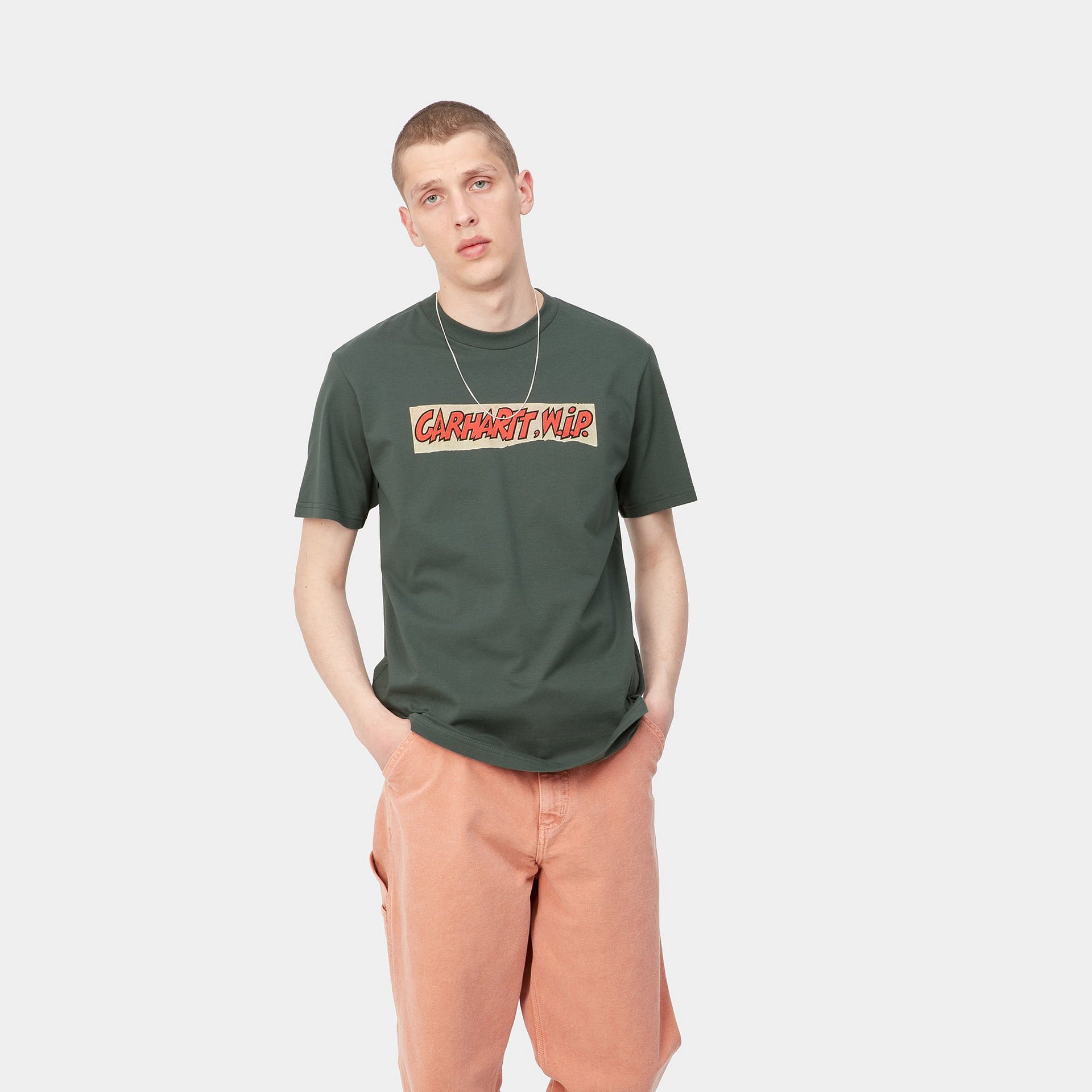 S/S Sign Painter T-Shirt Hemlock Green