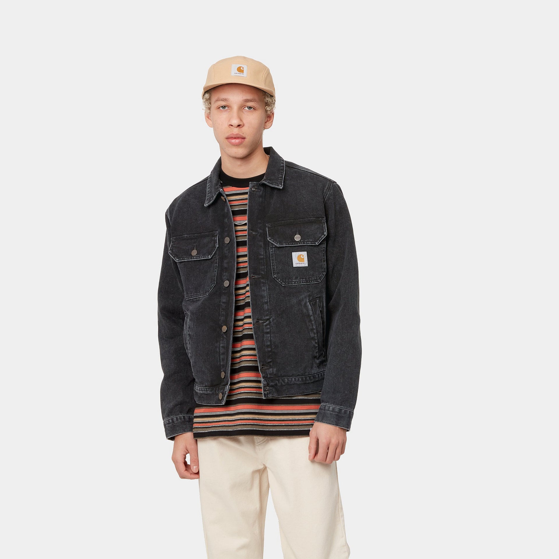 Stetson Jacket Black Stone Washed