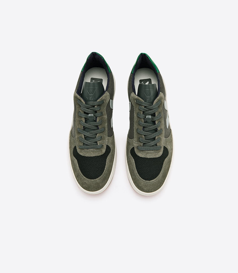 Zapatilla V-10 B-Mesh Multicolor Olive Emeraude