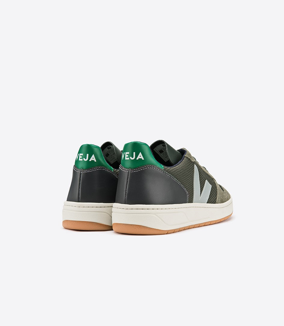 Zapatilla V-10 B-Mesh Multicolor Olive Emeraude