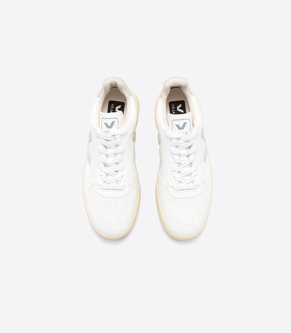 Zapatilla V-10 White Natural Butter Sole Vegan