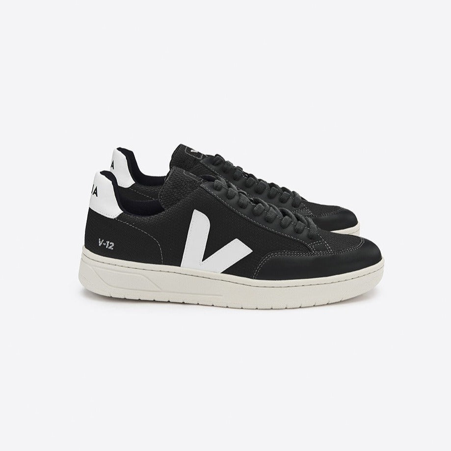 Zapatilla V-12 B-Mesh Black White