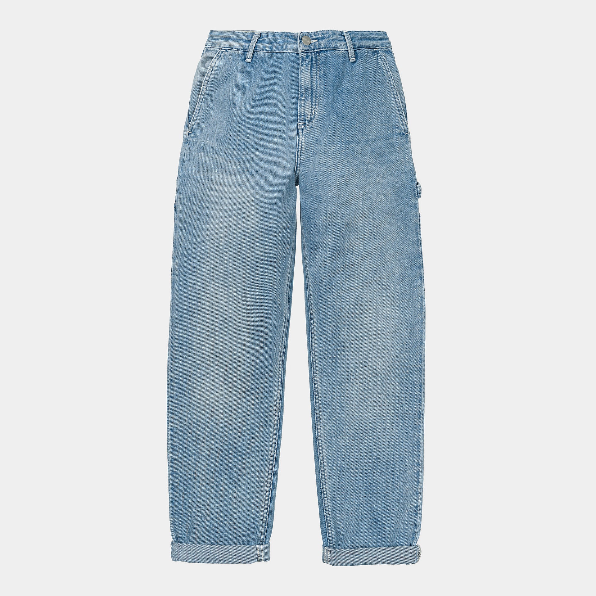 W' Pierce Pant Blue Light Stone Washed