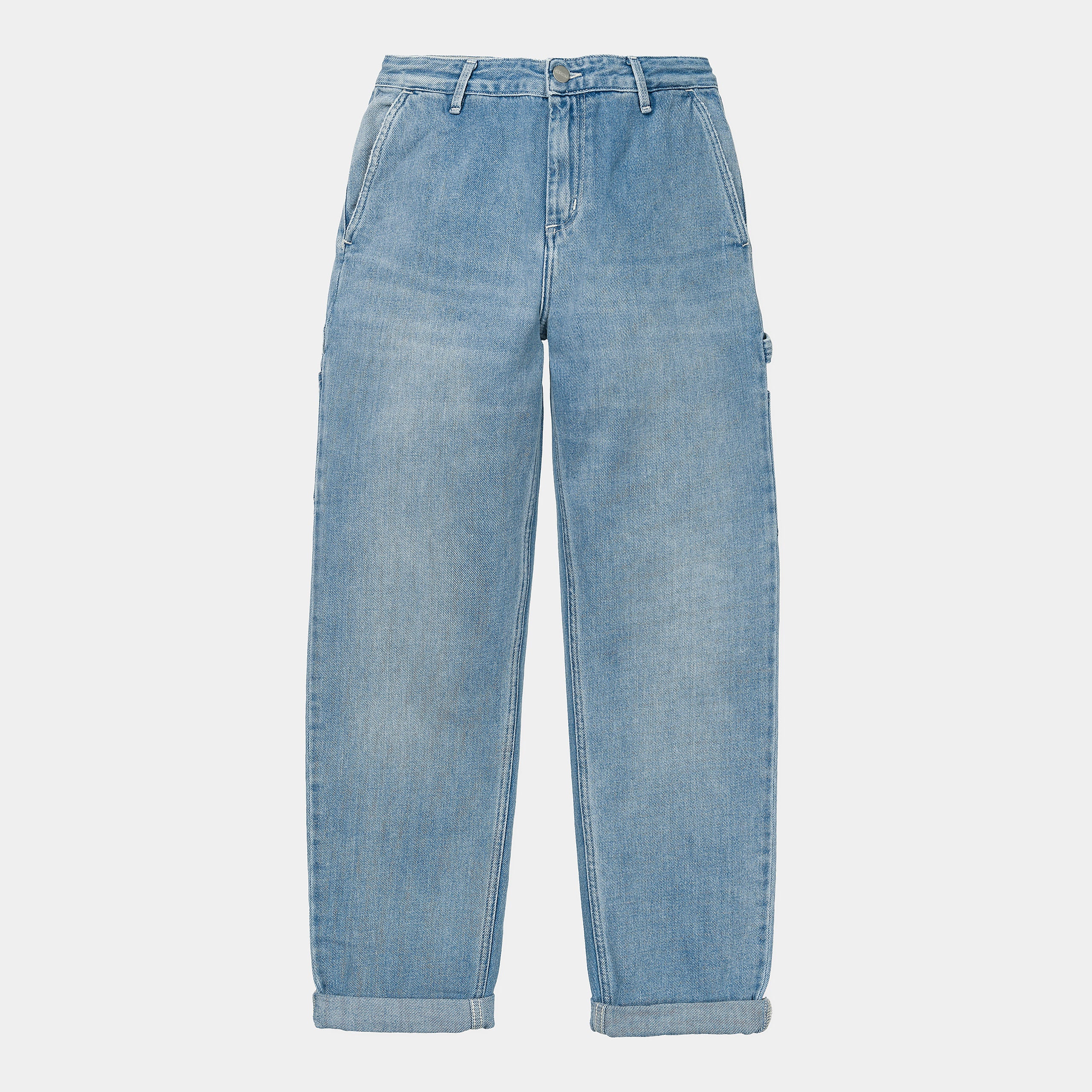 W' Pierce Pant Blue Light Stone Washed