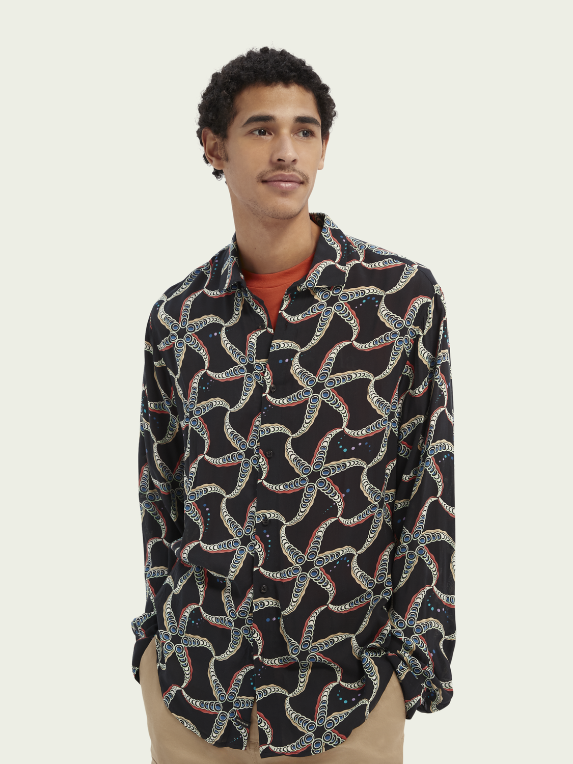 Viscose All-over Printed Shirt
