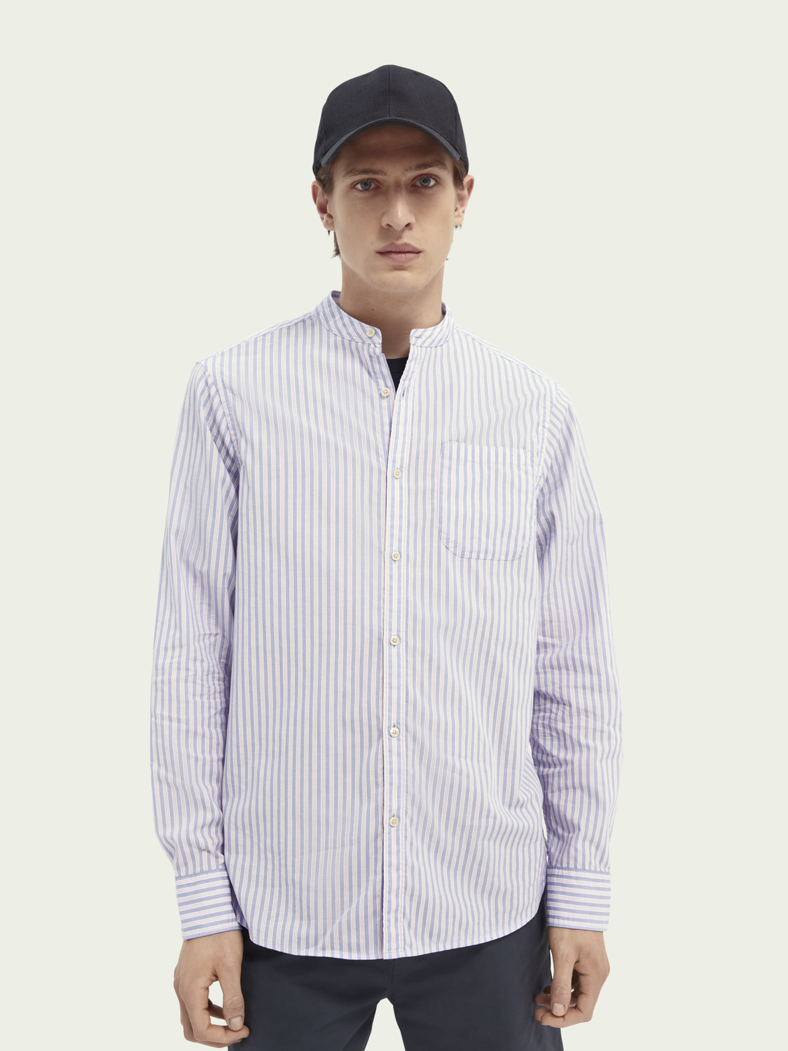 Lightweight Striped Shirt Light