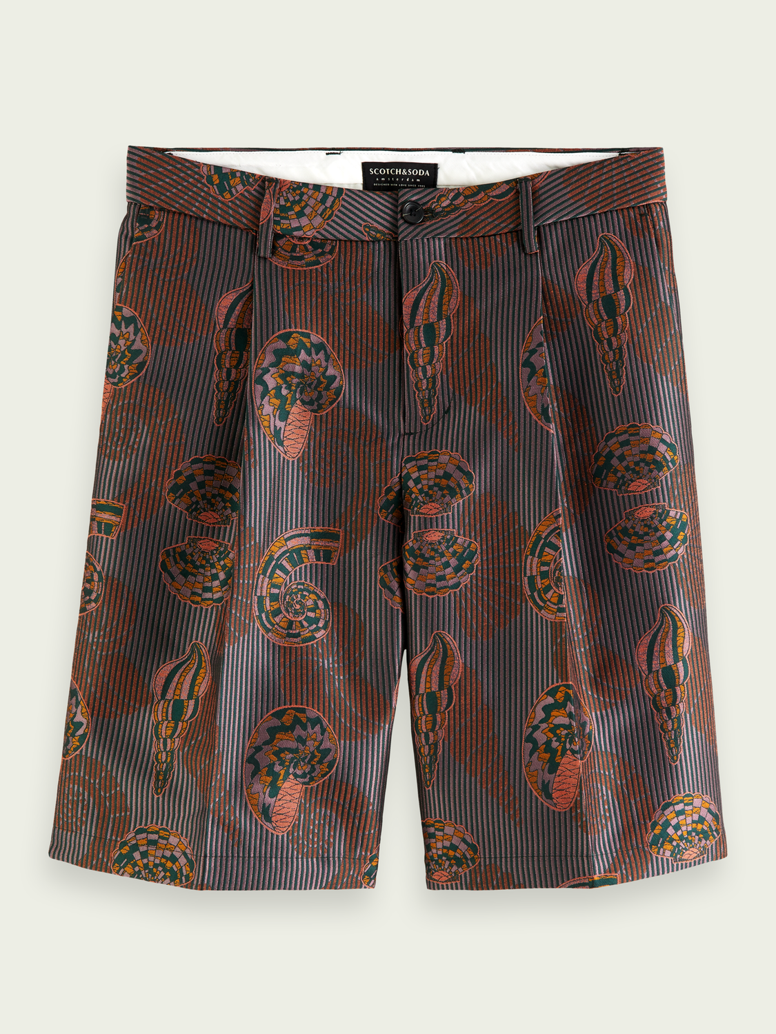 Relaxed Jacquard Bermuda Short