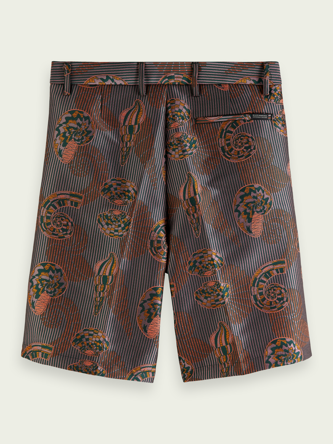 Relaxed Jacquard Bermuda Short
