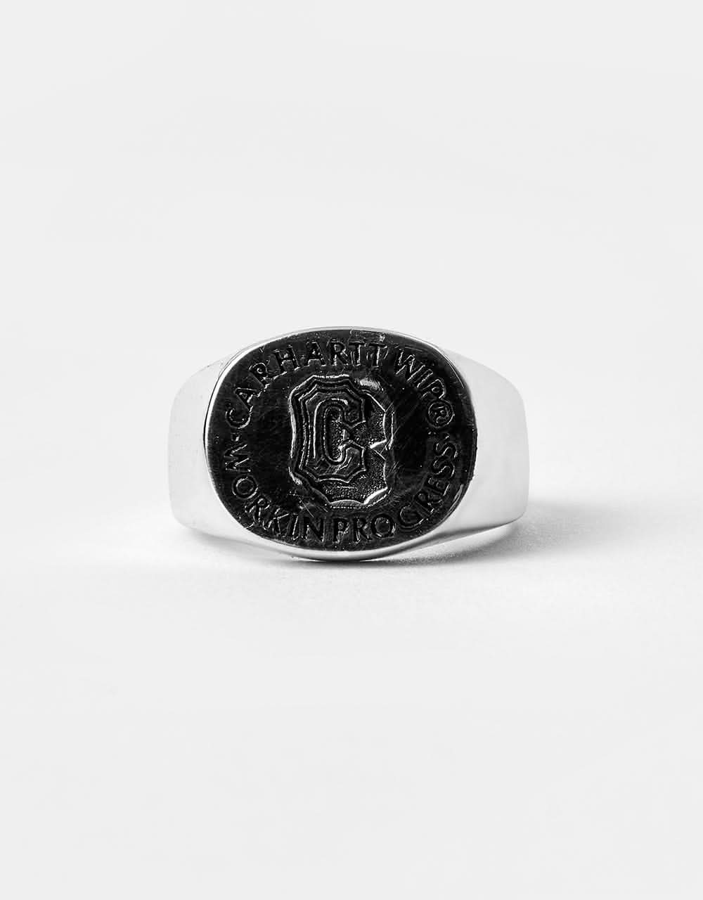 Varsity Signet Ring Silver