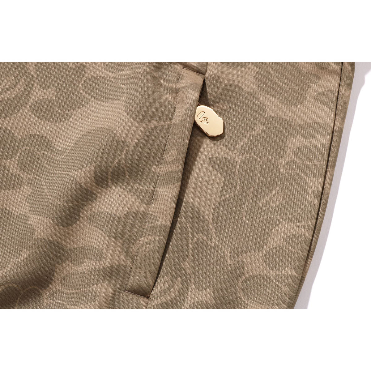 BAPE TONAL SOLID CAMO TRACK BEIGE