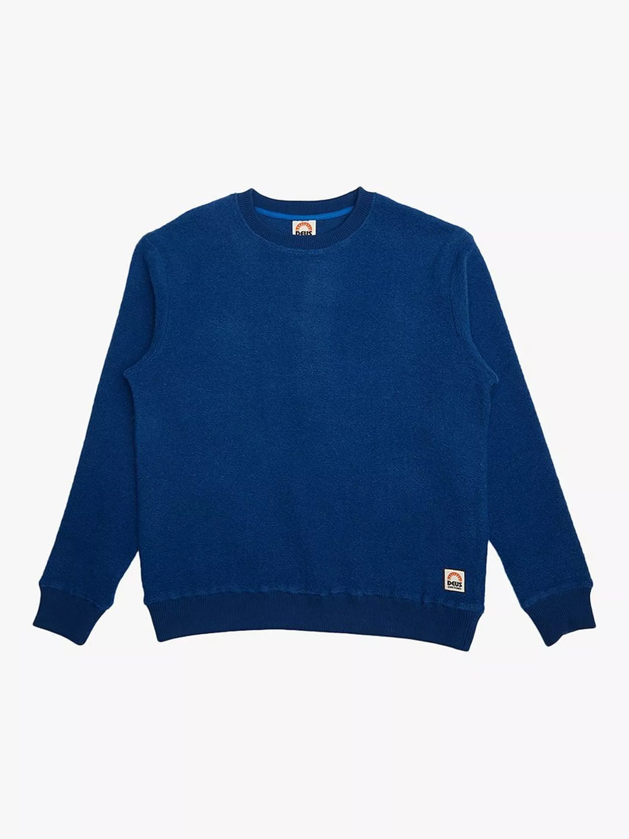 Reo Textured Fleece Blue