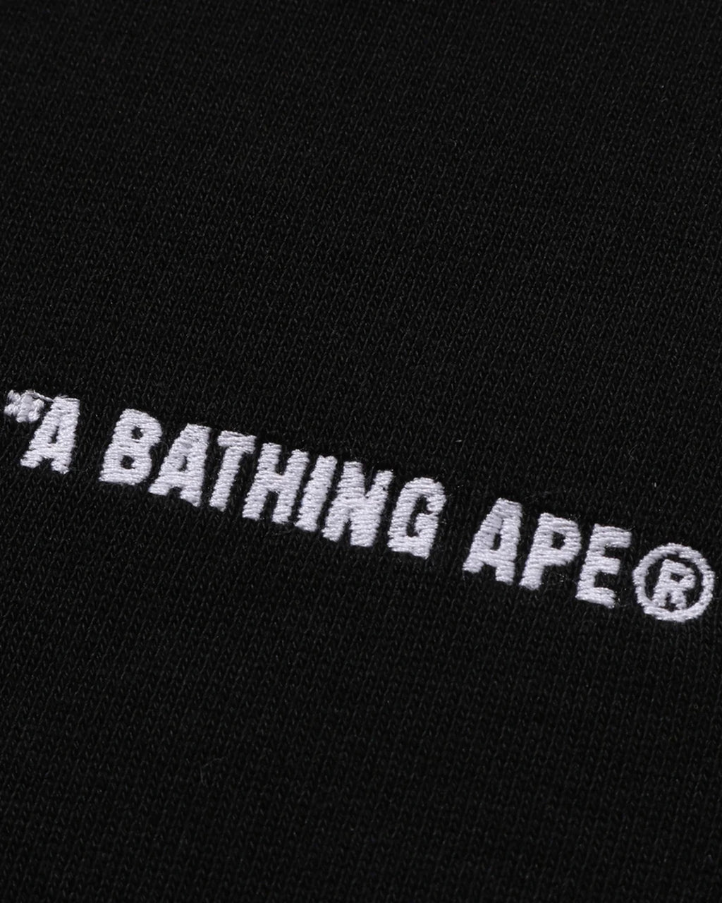 A BATHING APE 1st Camo Blocking Raw Edge Hoodie