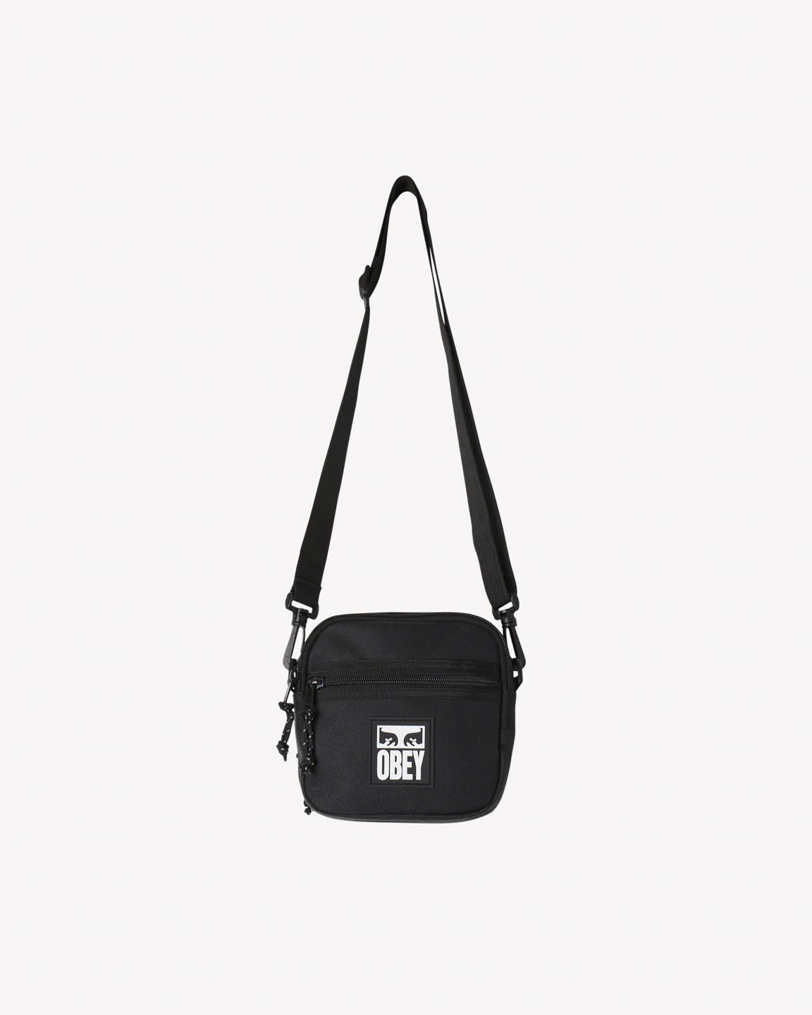 OBEY SMALL MESSENGER BAG BLACK