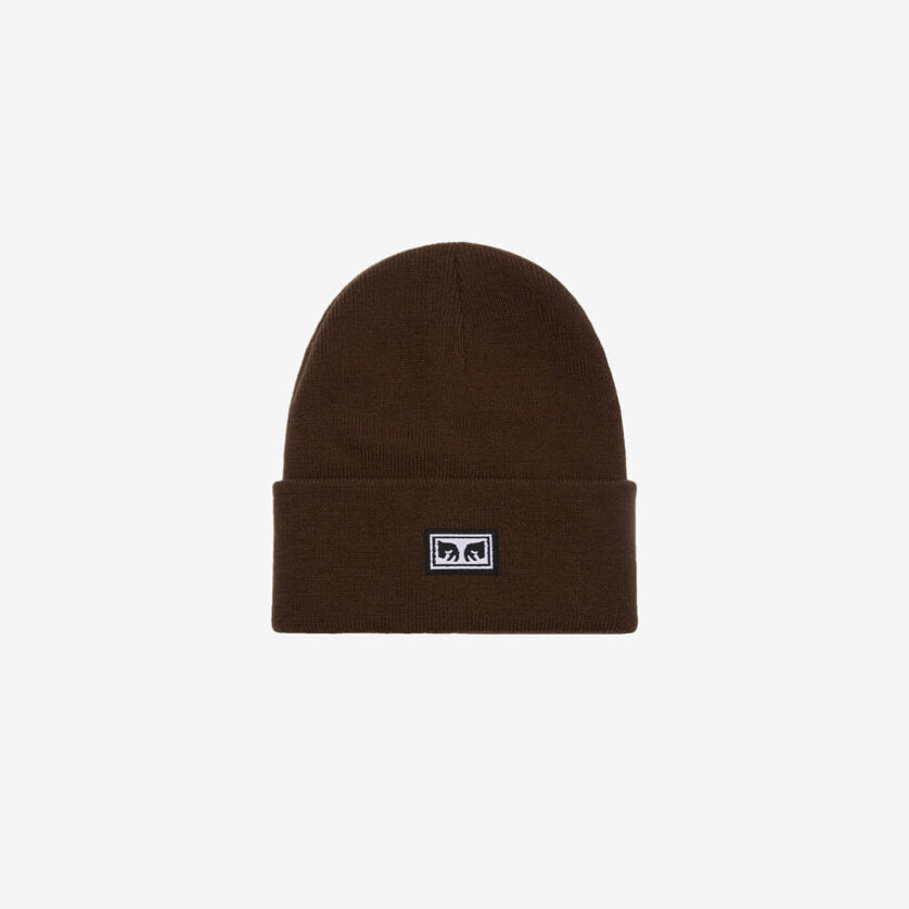 ICON EYES BEANIE DARK BROWN