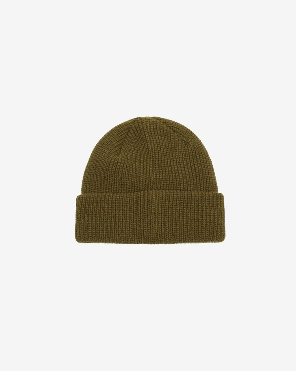MID ICON PATCH CUFF BEANIE DULL ARMY