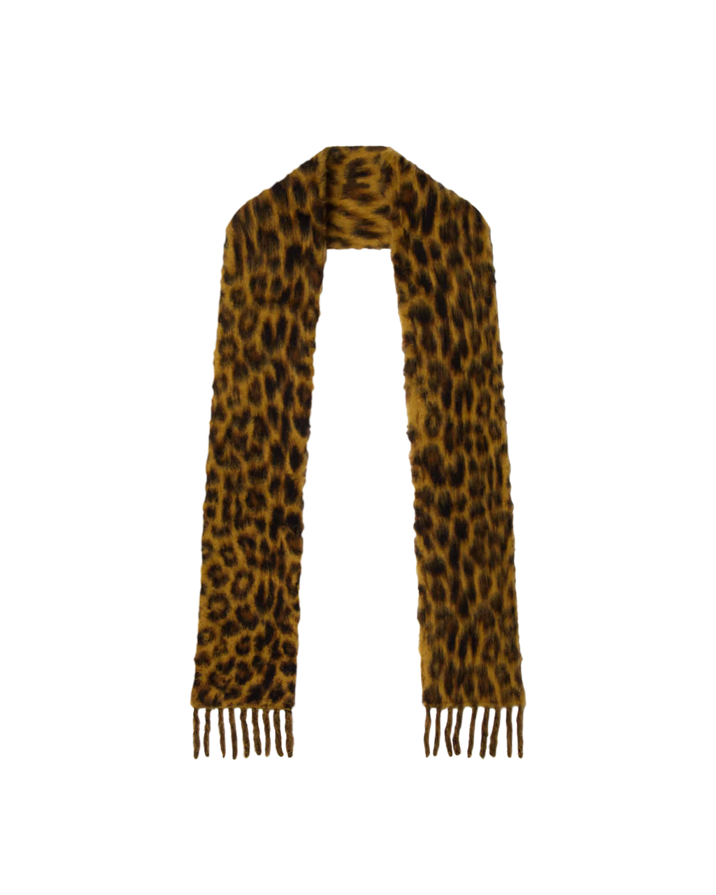 OBEY LEOPARD SCARF O/S