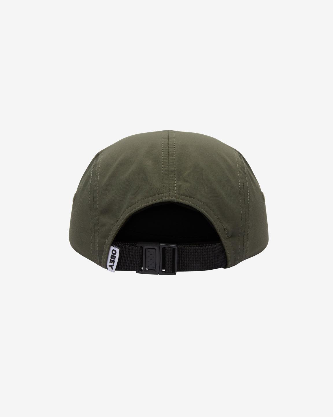 OBEY BOLD NYLON CAMP CAP OLIVE