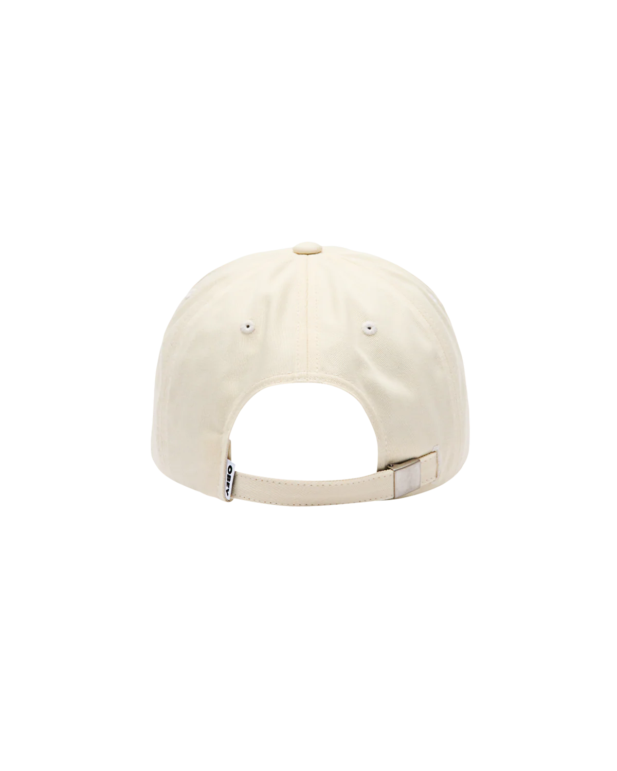 OBEY OVAL 5 PANEL STRAPBACK UNBLEACHED MULTI