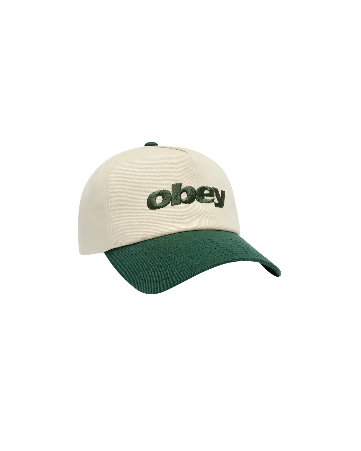 OBEY DELTA 5 PANEL SNAPBACK SPRUCE