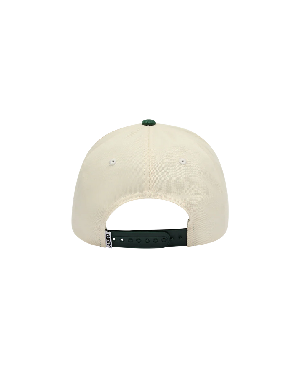 OBEY DELTA 5 PANEL SNAPBACK SPRUCE
