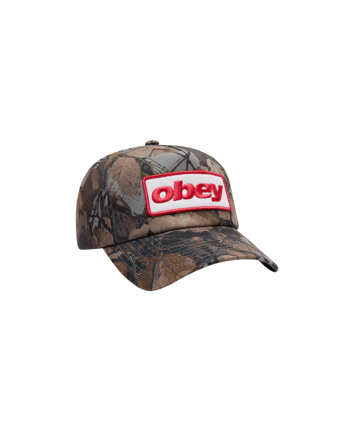 OBEY RANCH 5 PANEL SNAPBACK CAMO