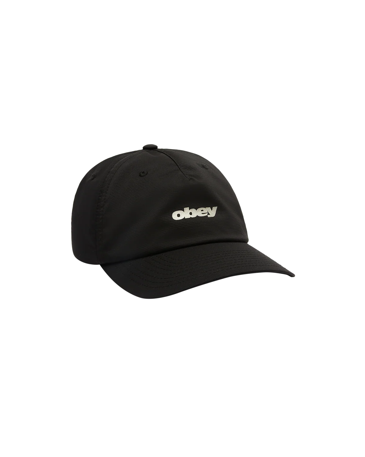 OBEY STRIDE 5 PANEL STRAPBACK BLACK