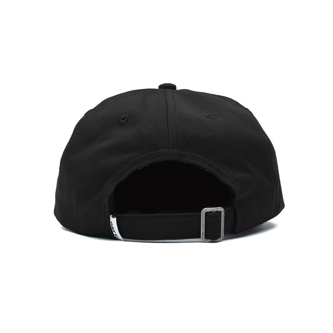 BOLD ORGANIC 6 PANEL STRAPBACK BLACK