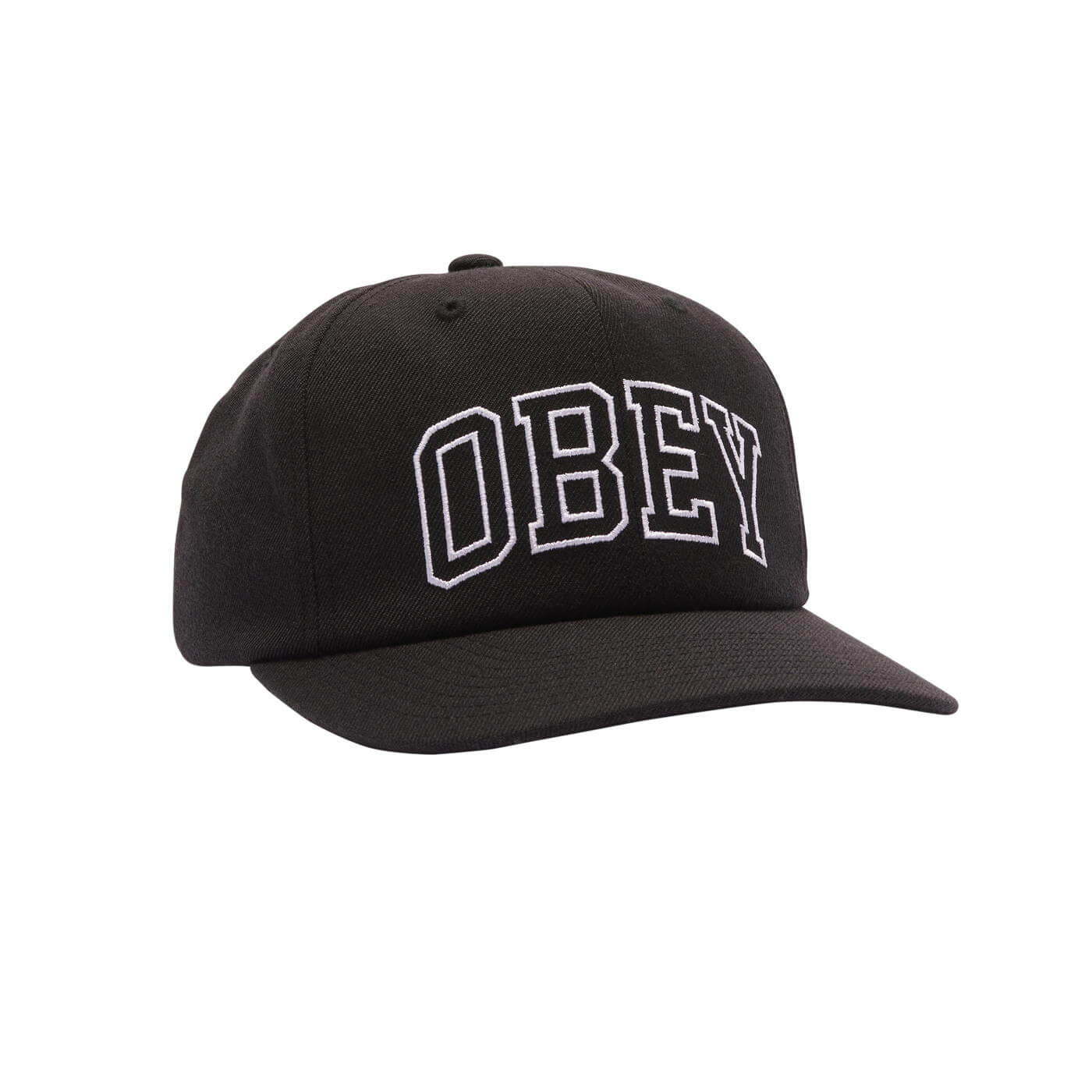 OBEY ACADEMY 6 PANEL CLASSIC S BLACK