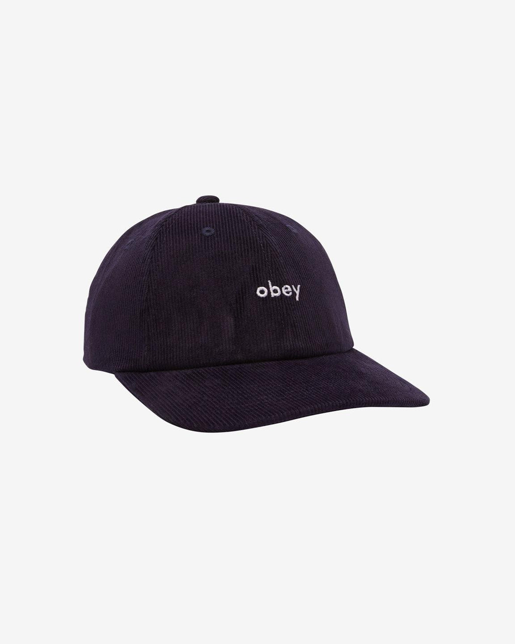 LOWERCASE CORDUROY 6 PANEL STRAPBACK ACADEMY NAVY